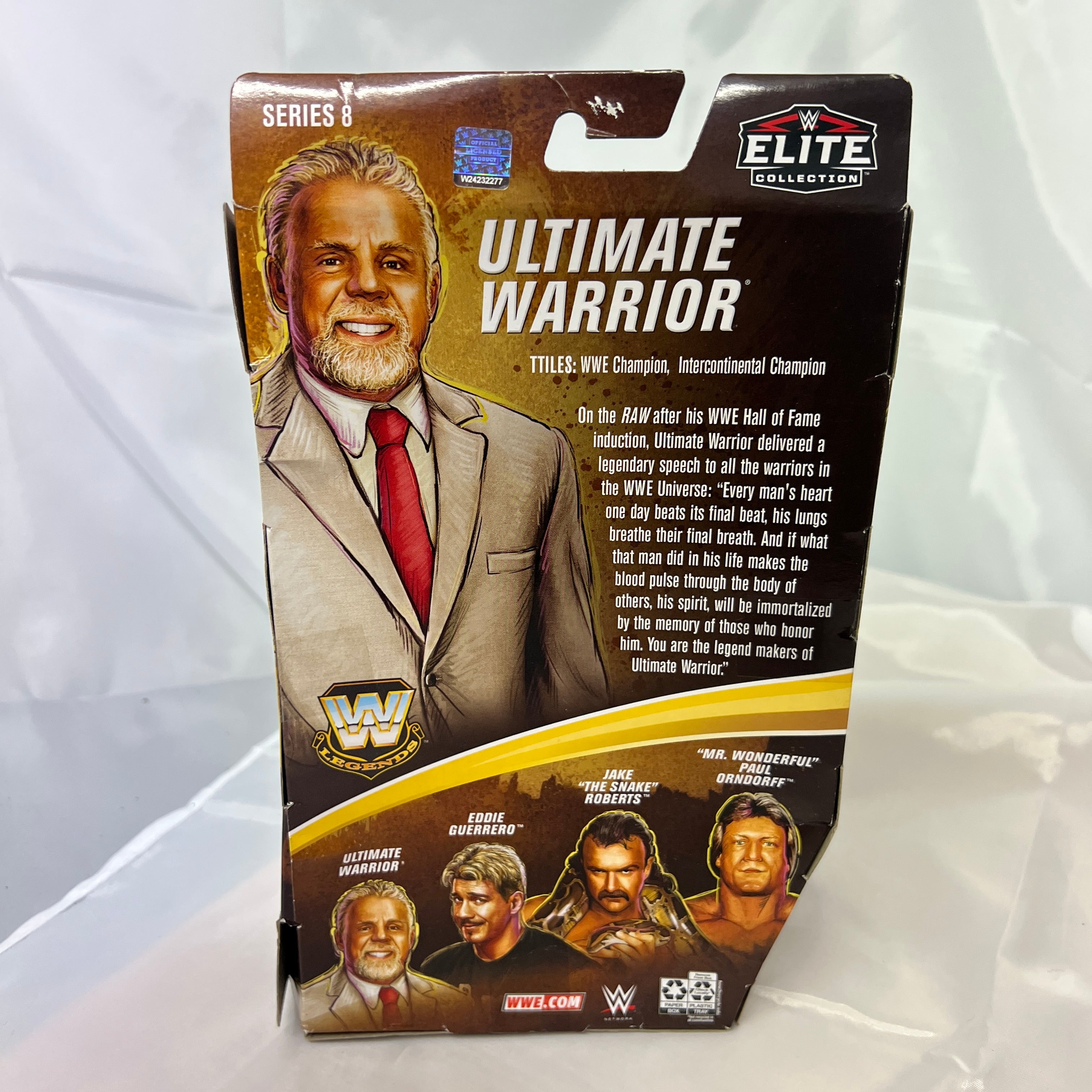 Ultimate Warrior WWE Elite Legends 8 Action Figure