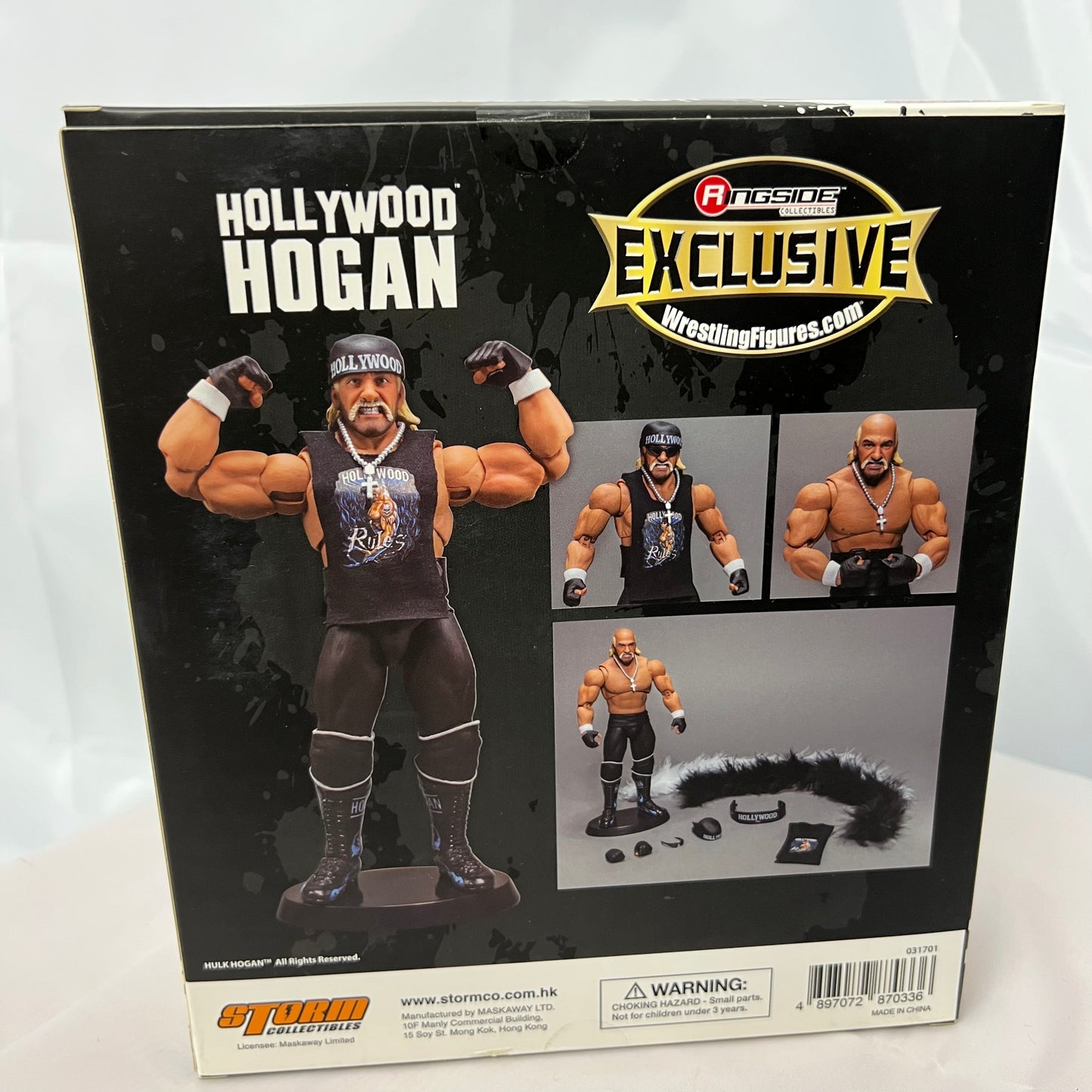 Hollywood Hulk Hogan - WCW NWO Storm Collectables Action Figure WWE Sealed Rare