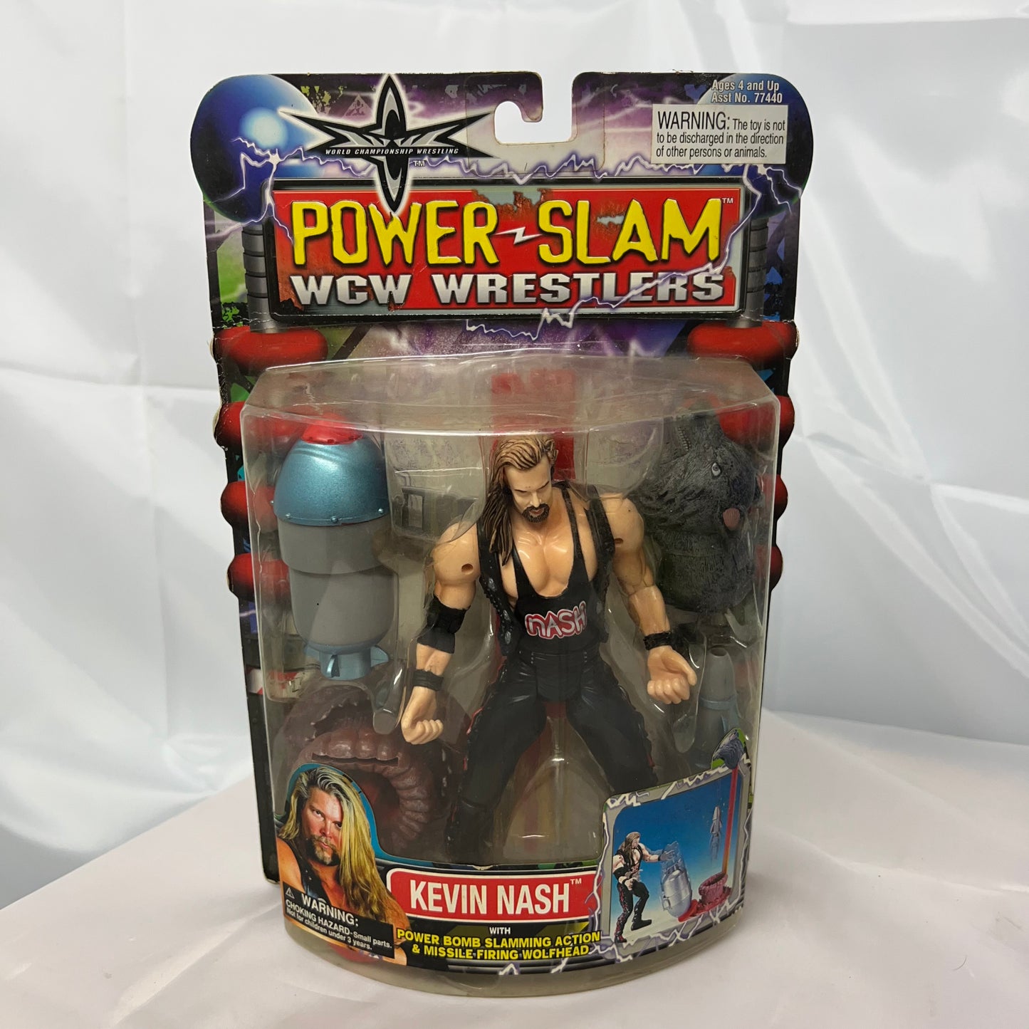 Kevin Nash - WCW Powerslam Action Figure WWE