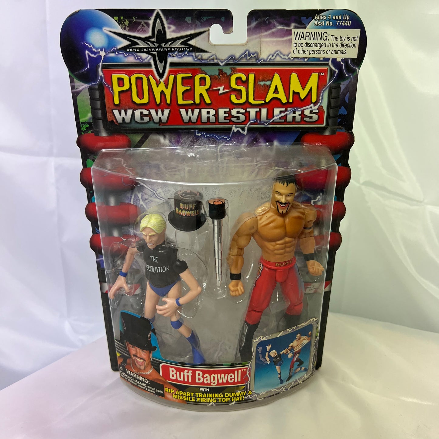 Buff Bagwell - WCW Powerslam Action Figure WWE