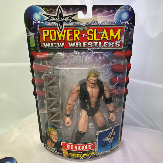 Sid Vicious - WCW Powerslam Action Figure WWE
