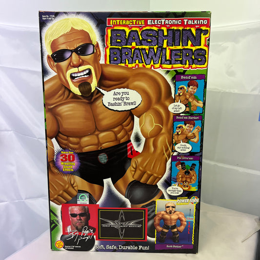 Scott Steiner - WCW Bash N Brawler Plush WWE FACTORY SEALED Rare