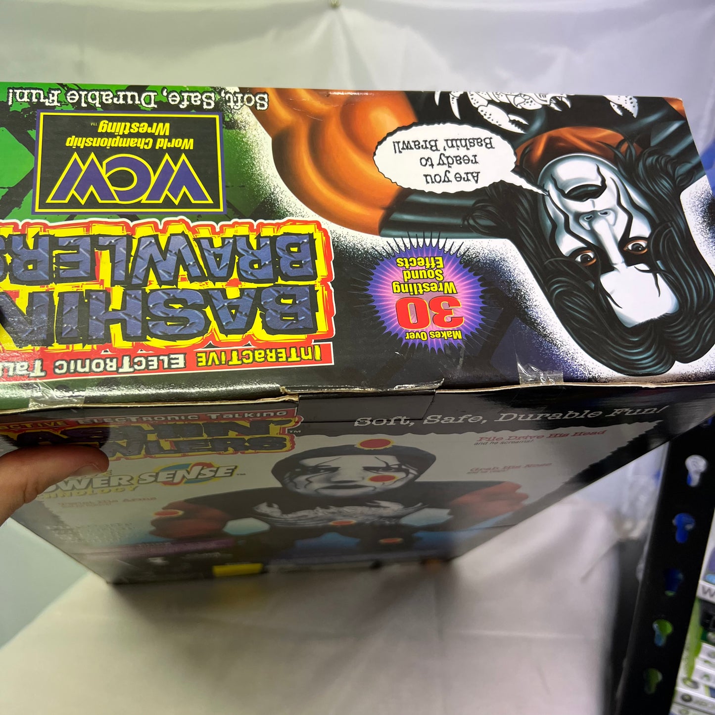 Sting - WCW Bash N Brawler Plush WWE FACTORY SEALED Rare