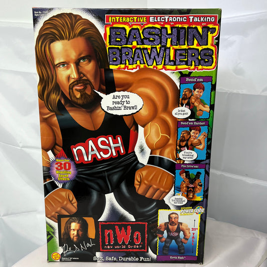 Kevin Nash - WCW Bash N Brawler Plush WWE FACTORY SEALED Rare