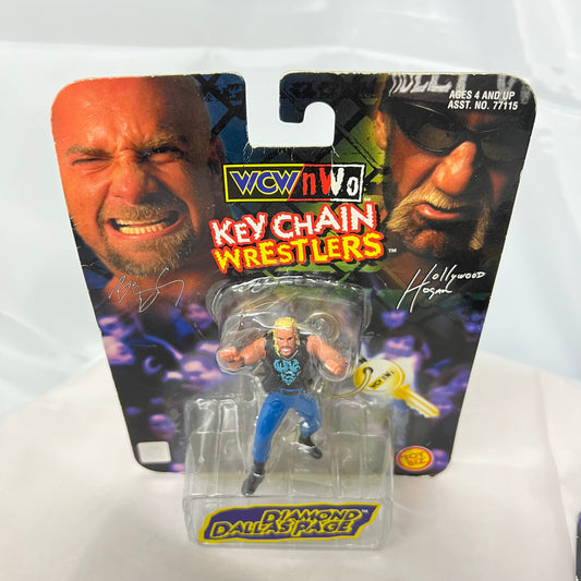 DDP - WCW Keychain Wrestlers Action Figure WWE