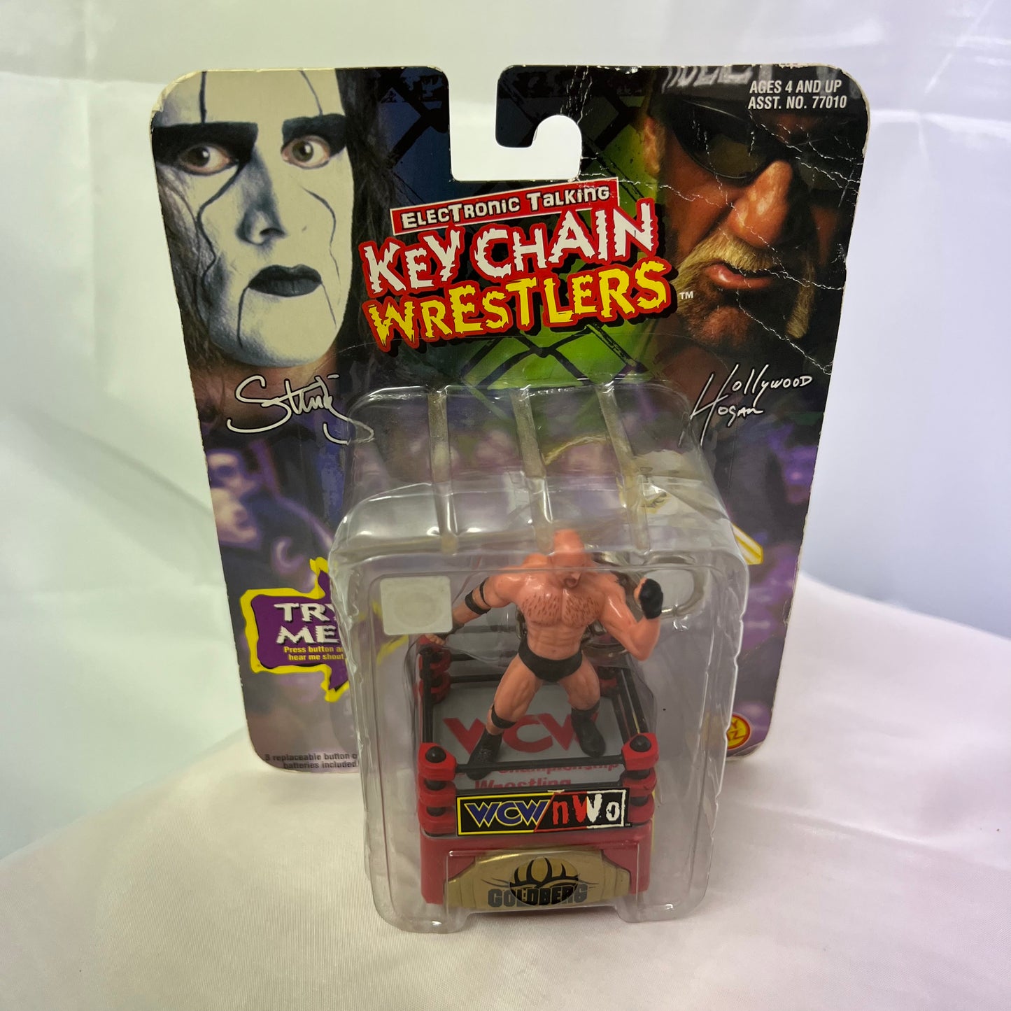 Goldberg - WCW Keychain Wrestlers Action Figure WWE