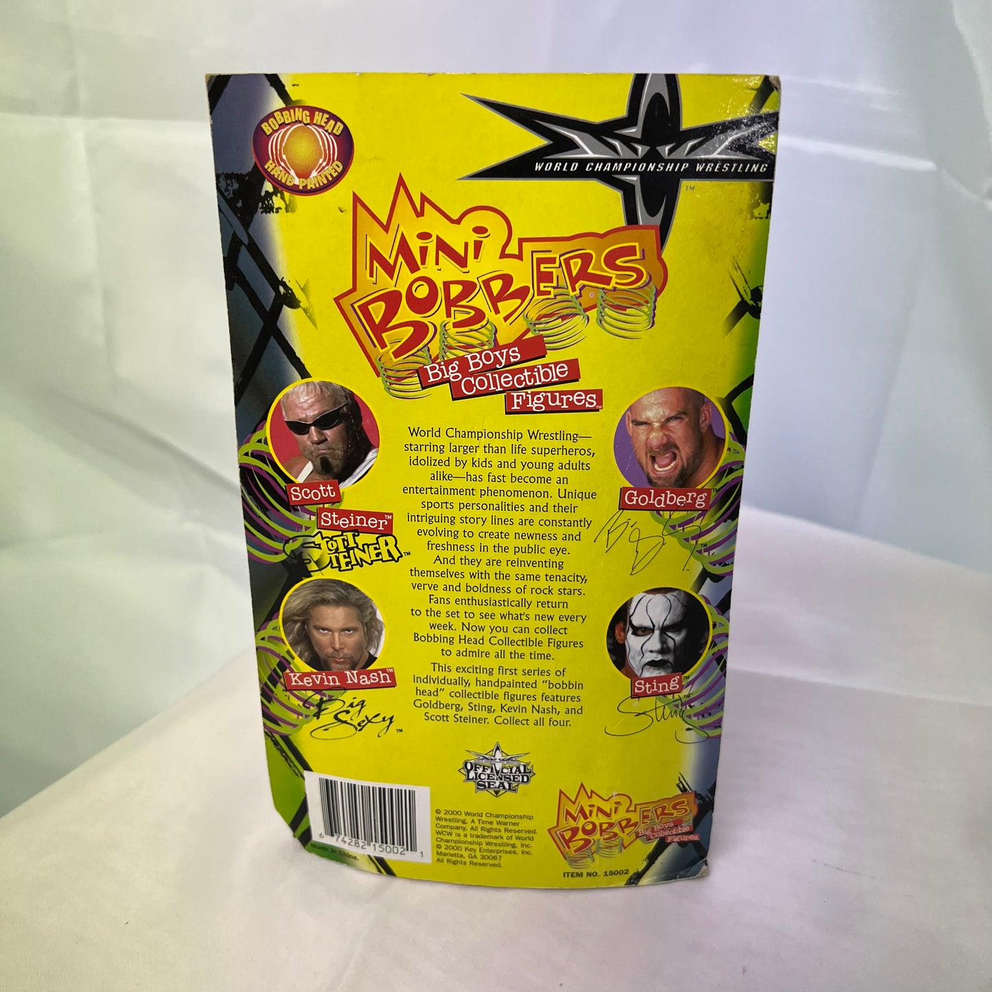 Sting - WCW Mini Bobbers Action Figure Bobblehead WWE