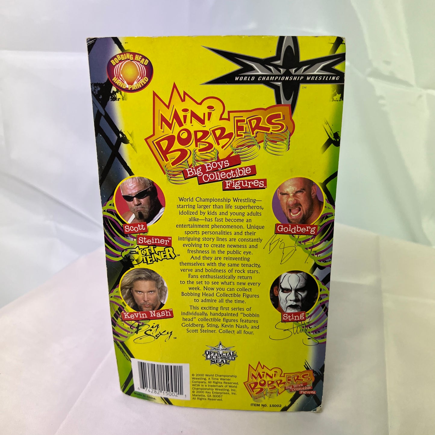 Kevin Nash - WCW Mini Bobbers Action Figure Bobblehead WWE