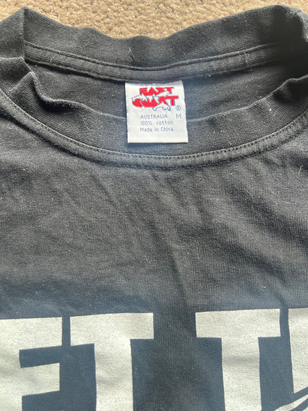 WWE Get The F Out Tour Australia Shirt Size Medium Rare WWF