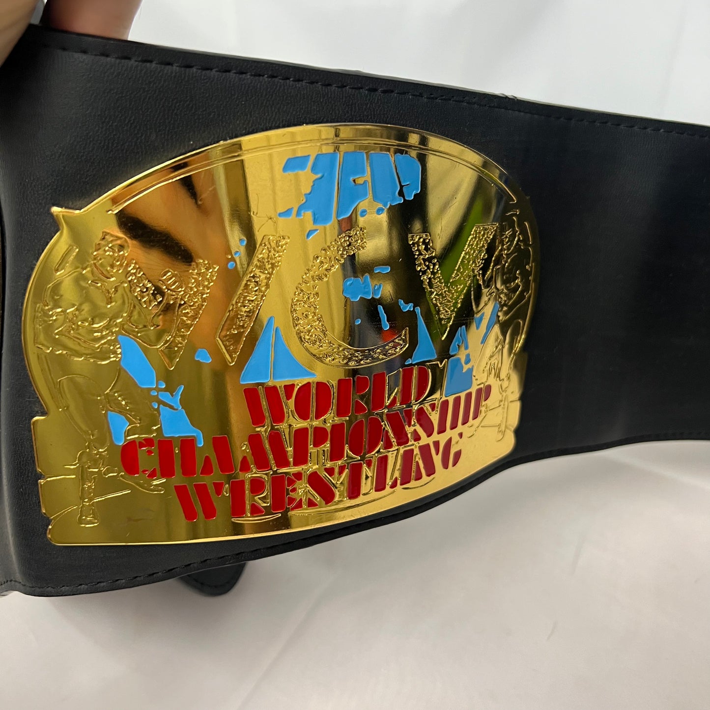 WWE WCW World Tag Team Championship Authentic Replica Belt