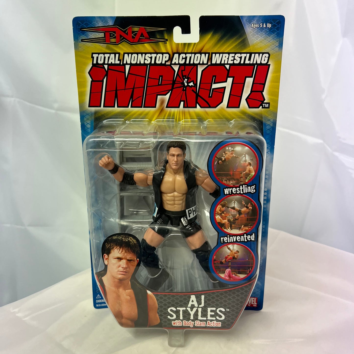 AJ Styles - TNA Impact Series Action Figure WWE