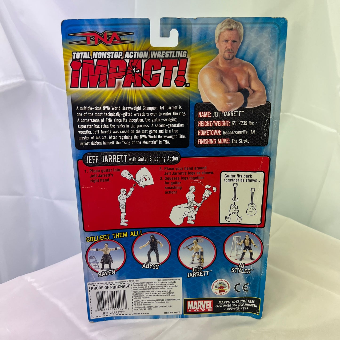 Jeff Jarrett - TNA Impact Series Action Figure WWE