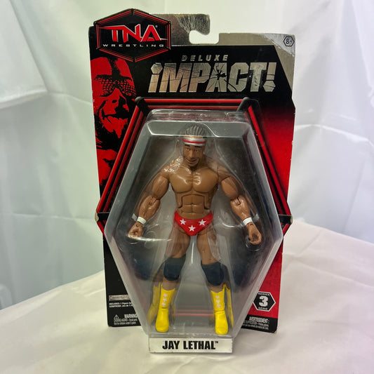 Jay Lethal - TNA Deluxe Impact Series 3 Action Figure WWE