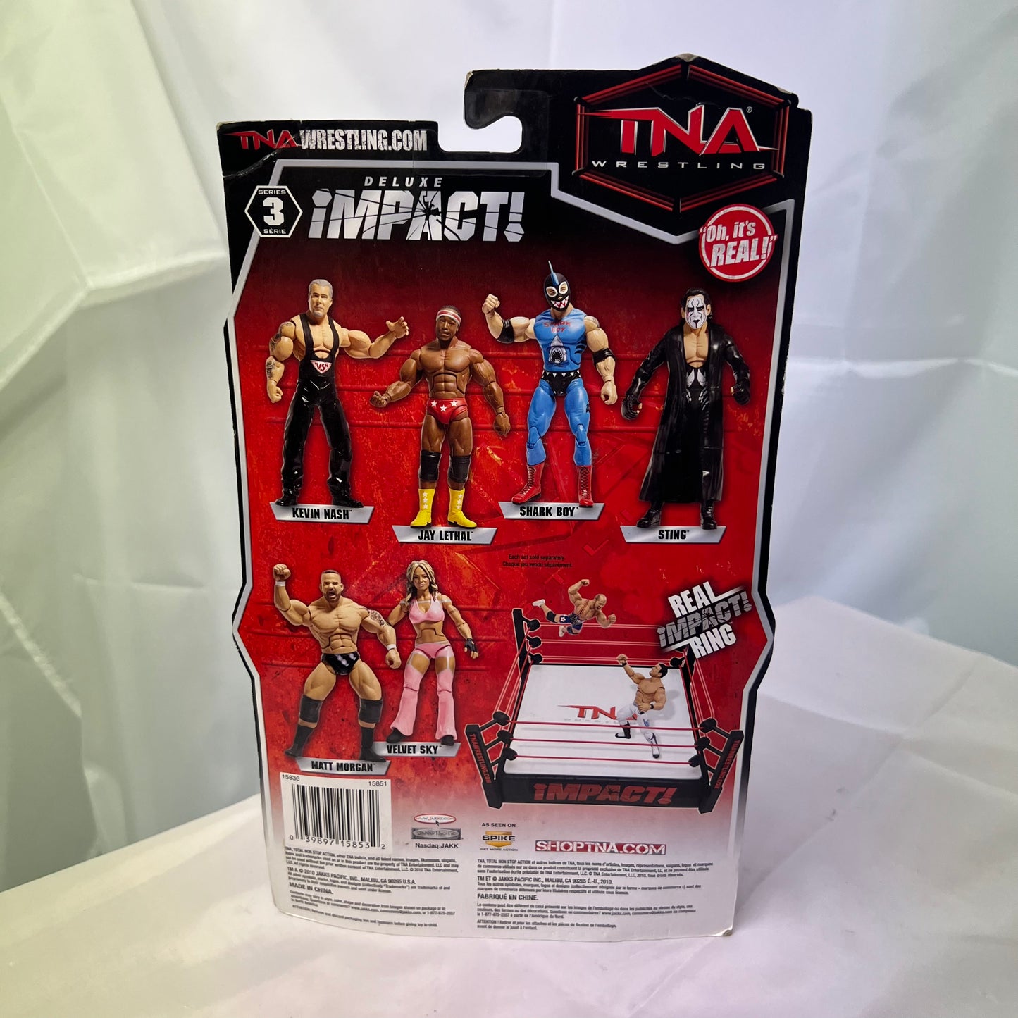 Jay Lethal - TNA Deluxe Impact Series 3 Action Figure WWE