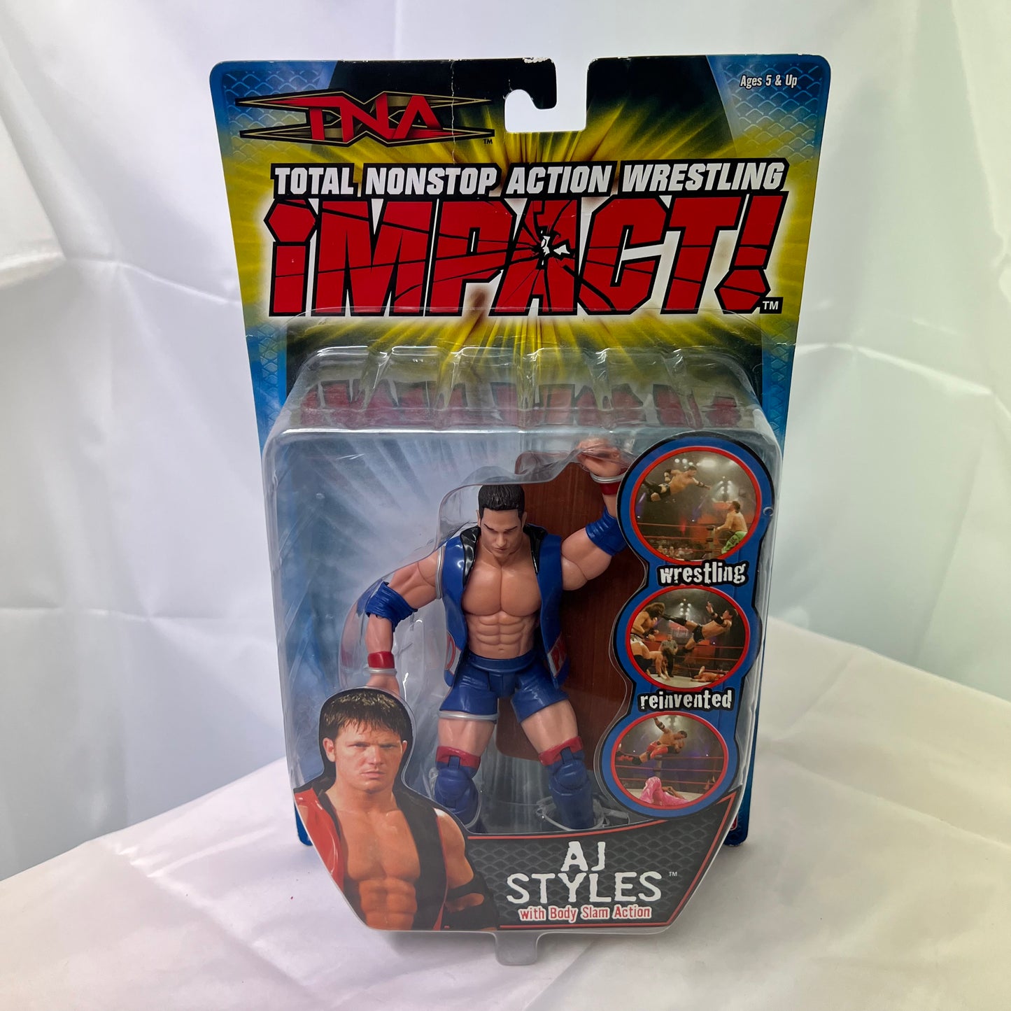 AJ Styles - TNA Impact Series Action Figure WWE 1