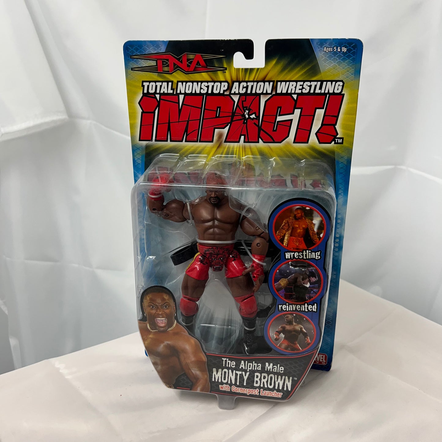Monty Brown - TNA Impact Series 3 Action Figure WWE