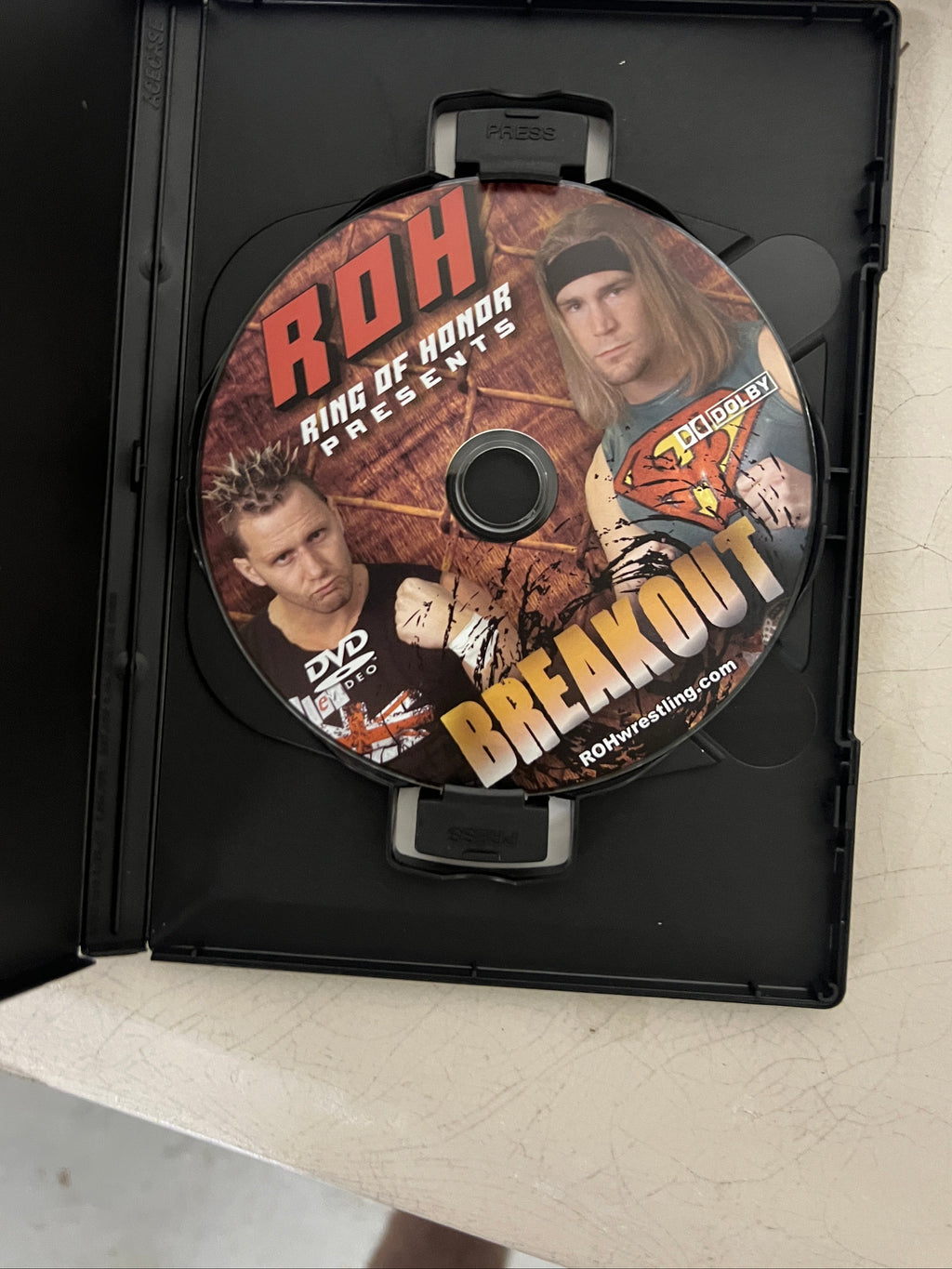 ROH BREAKOUT (DVD) 2008 RARE RING OF HONOR WWE PWG TNA AEW