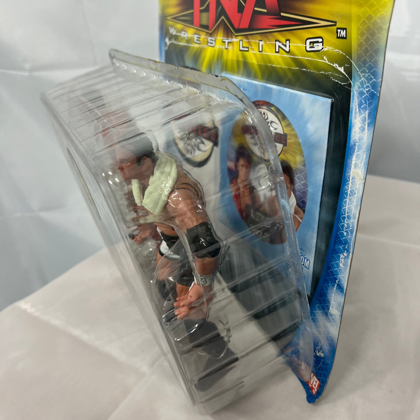 Samoa Joe and AJ Styles - TNA Sacrifice 2 Pack Action Figures WWE Marvel