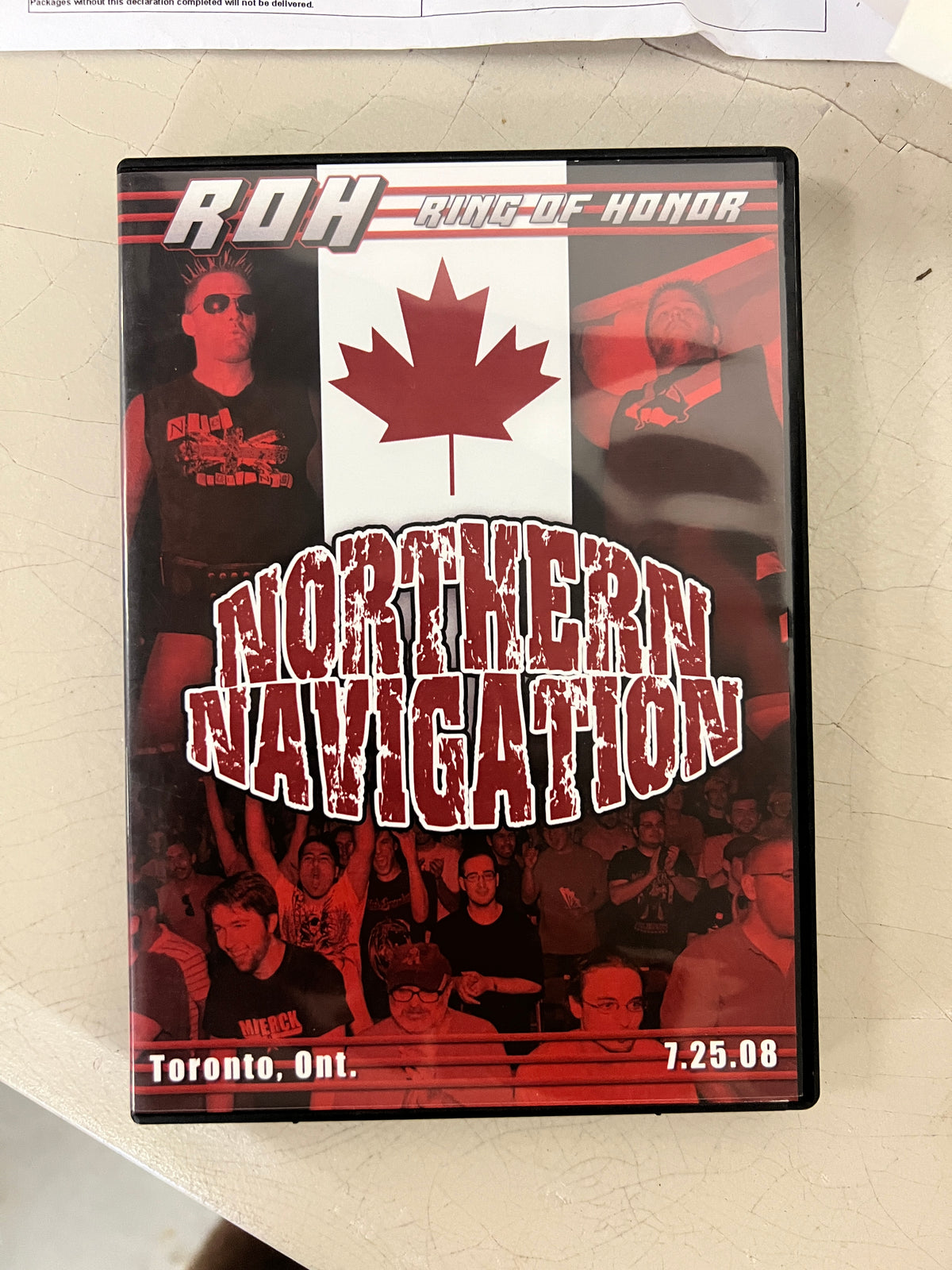 ROH Northern Navigation 2008 DVD Ring Of Honor WWE AEW NXT TNA PWG ECW