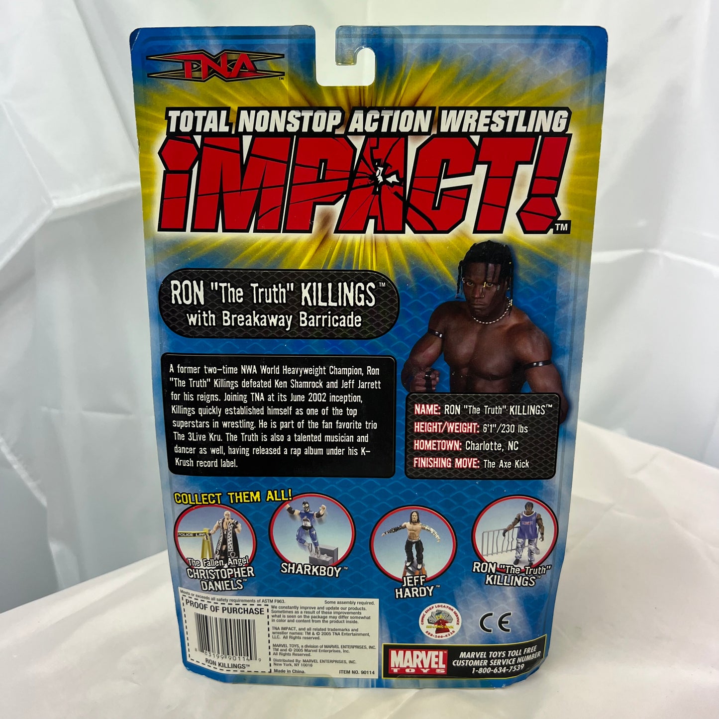 Ron Killings - TNA Impact Series 2 Action Figure WWE