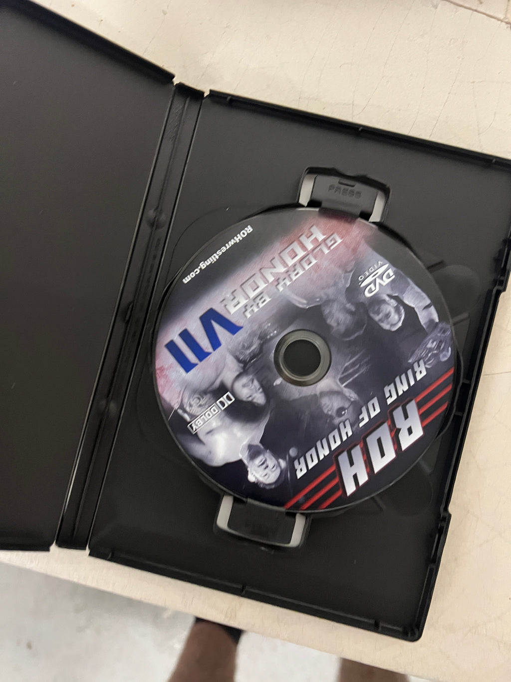 ROH Glory By Honor VII 7 DVD Ring of Honor AEW TNA NXT Steel Cage Warfare WWE
