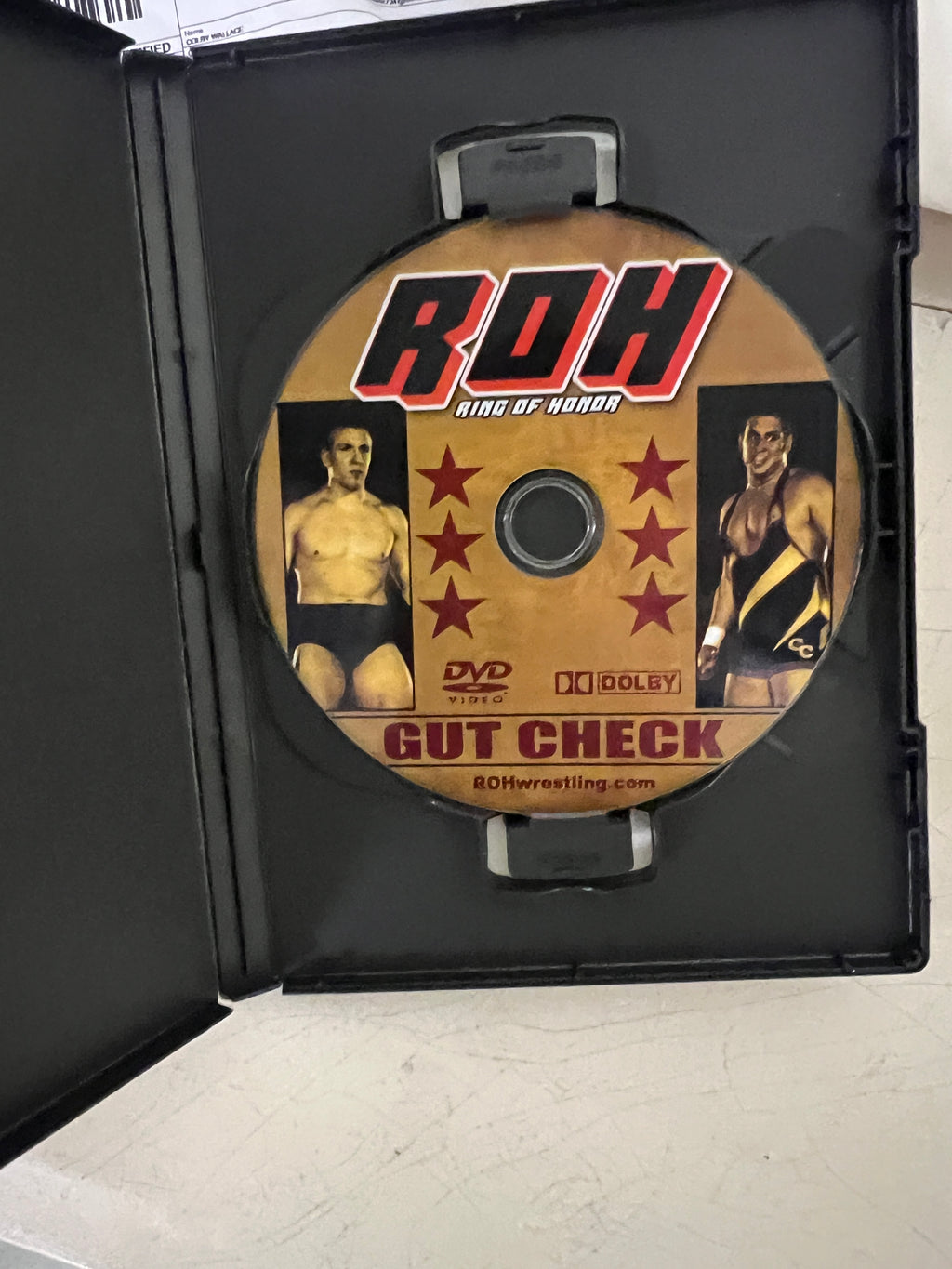 WWE ROH Ring Of Honor GUT CHECK (2006, DVD)