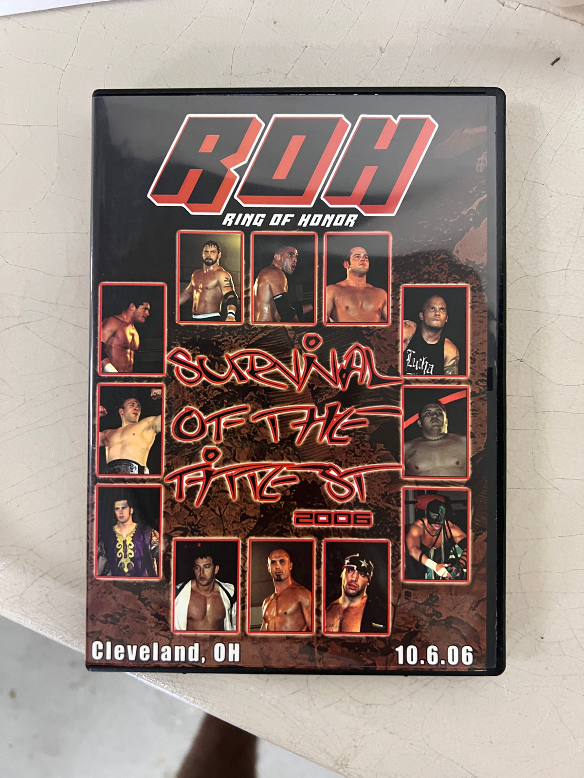 ROH Survival of the Fittest 2006 DVD Ring Honor WWE WCW ECW PWG AEW