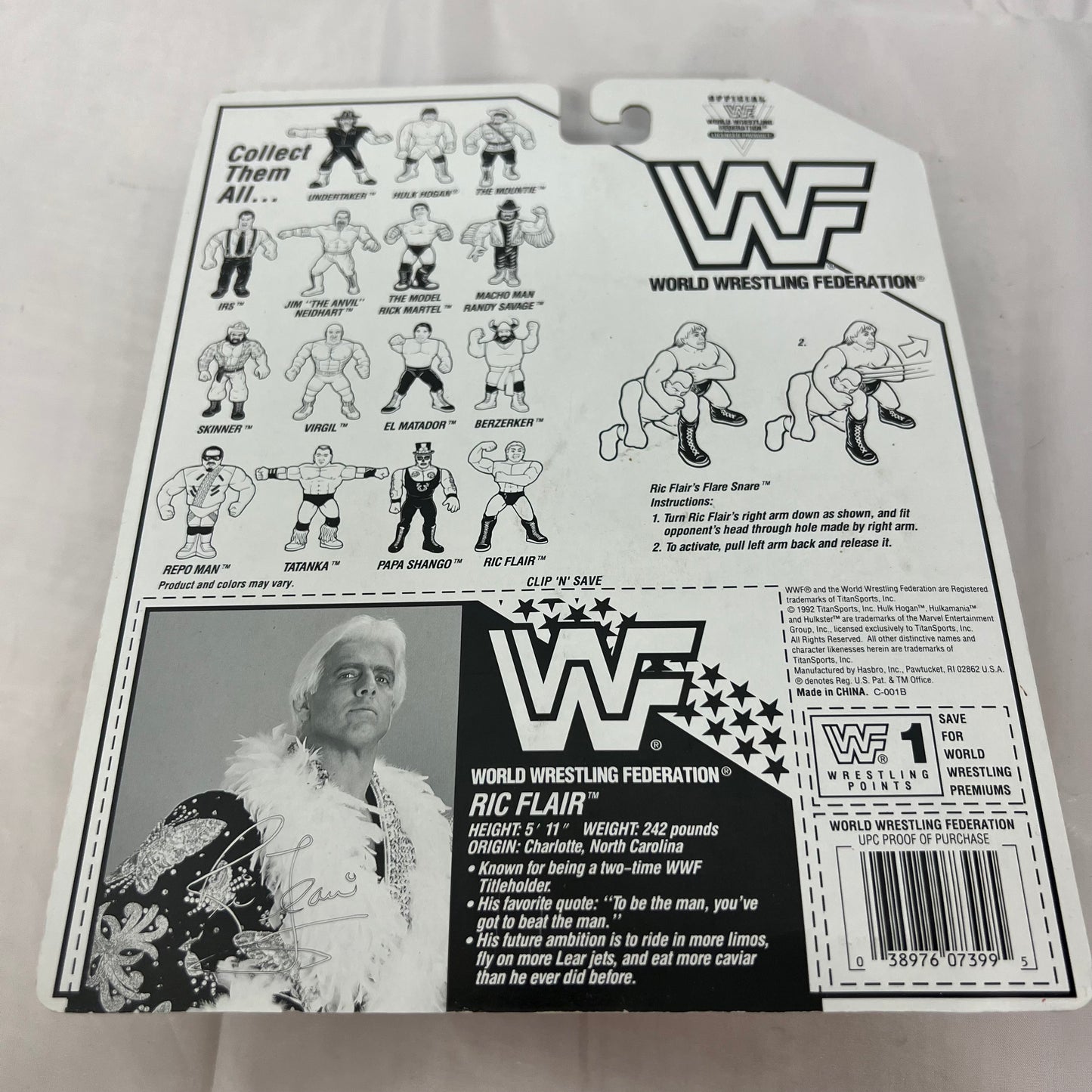 Ric Flair - WWE WWF Hasbro Series 6 Action Figure Great Condition