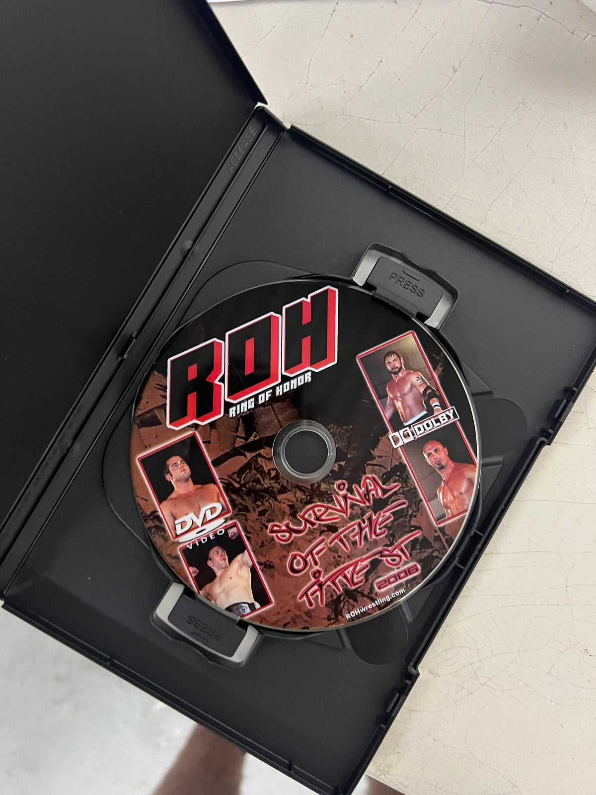 ROH Survival of the Fittest 2006 DVD Ring Honor WWE WCW ECW PWG AEW