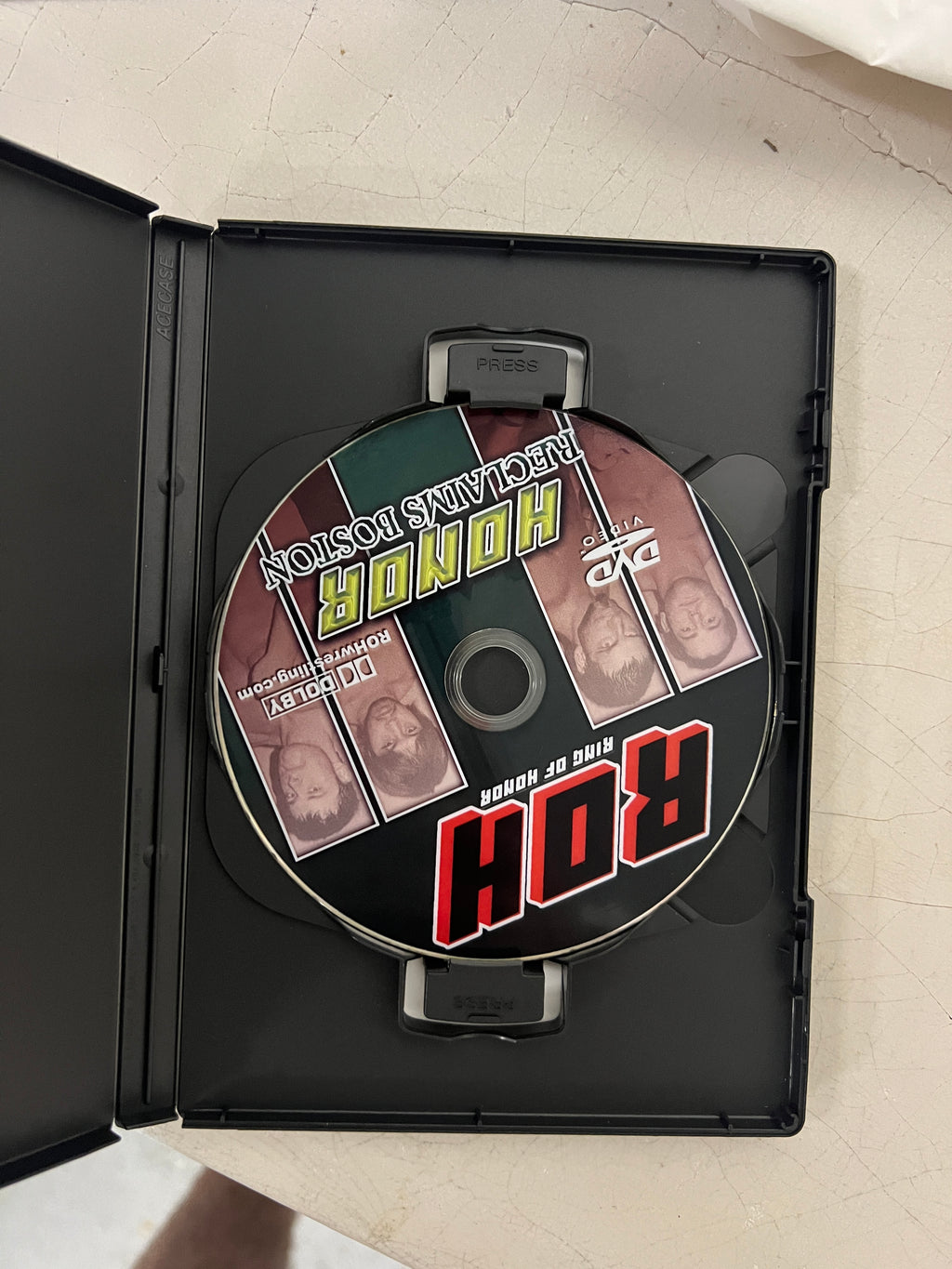 ROH "Honor Reclaims Boston" DVD ft. Claudio, Danielson, Briscoes, Corino WWE
