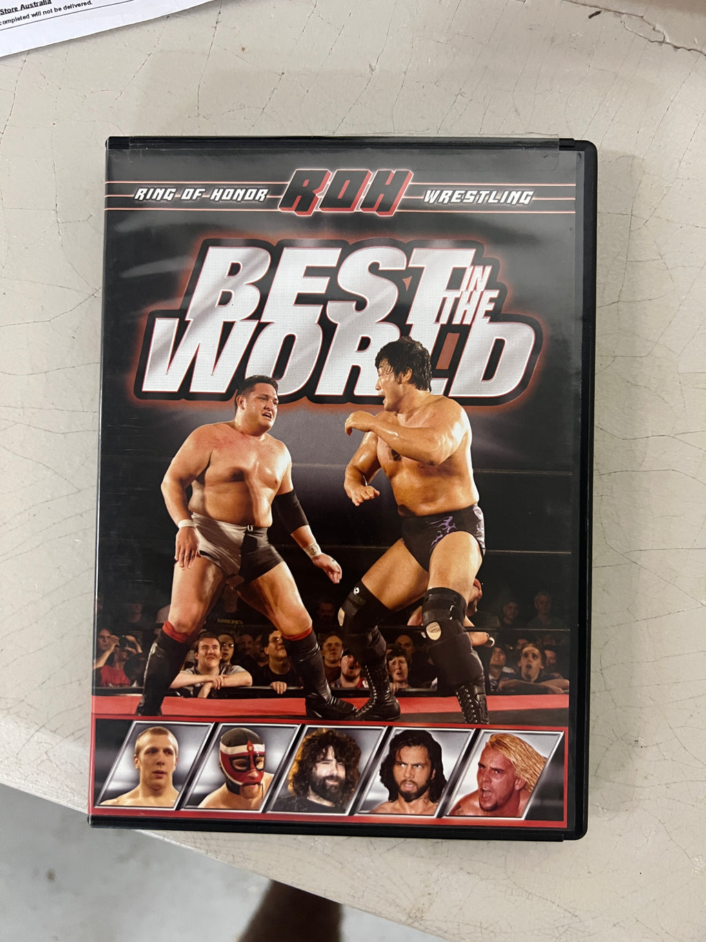 Best in the World ROH DVD Wrestling WWE