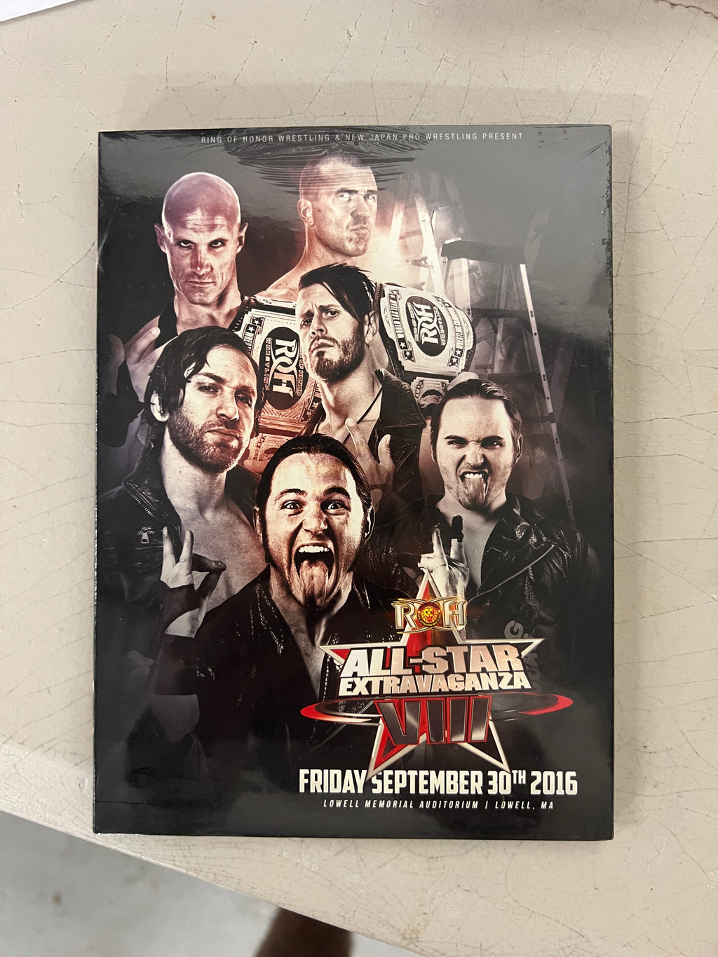 SEALED ROH All Star Extravaganza VIII 2016 DVD Wrestling Young Bucks MCMG Jay White