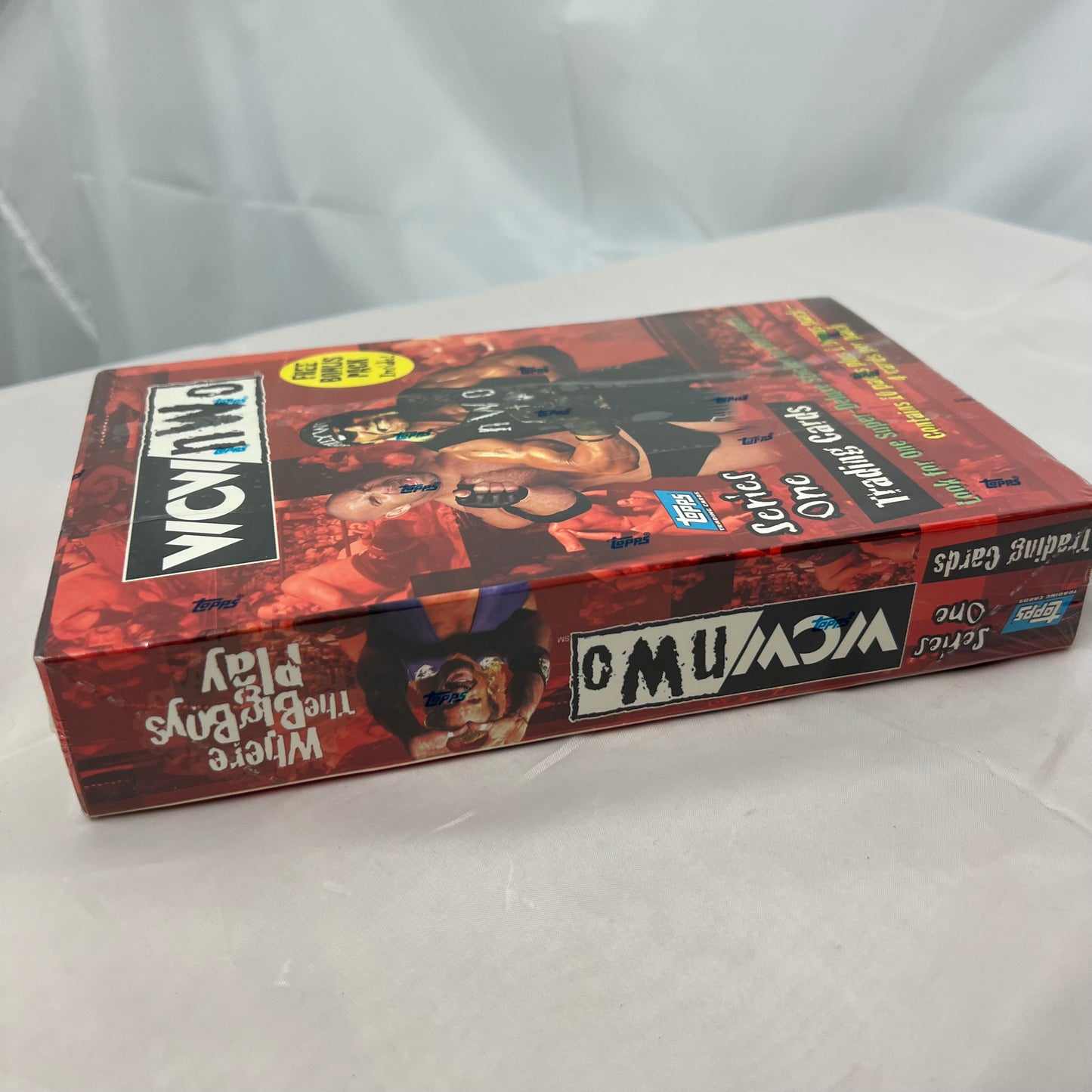 WCW nWo 1998 Topps Wrestling Blaster Box Series 1 - 11 Packs New Sealed WWE