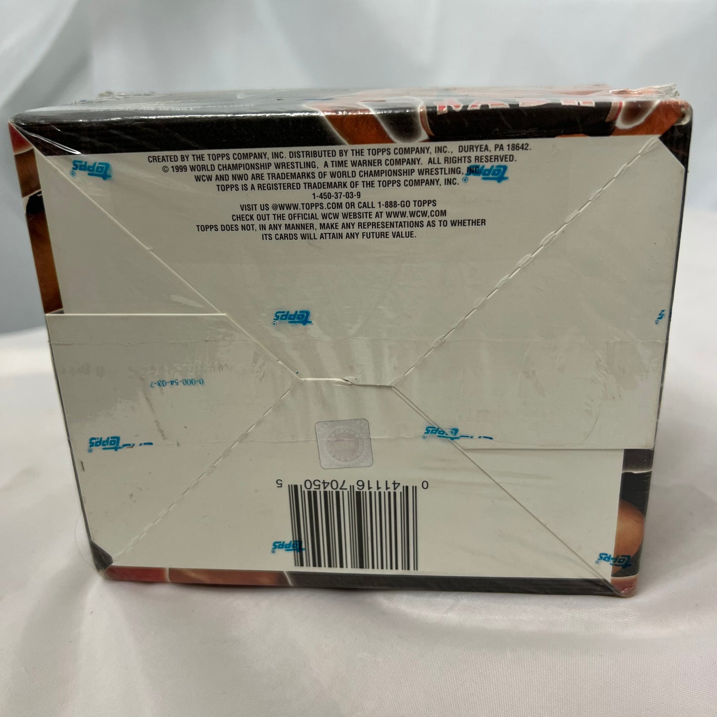 (1) Sealed Box 1999 Topps WCW NWO Embossed Factory Sealed Hobby Box