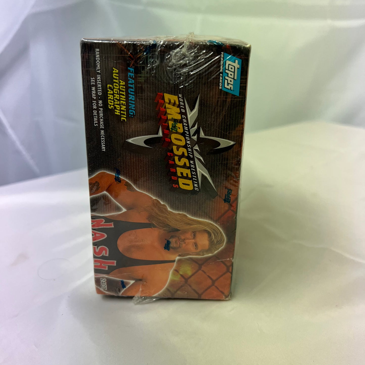 (1) Sealed Box 1999 Topps WCW NWO Embossed Factory Sealed Hobby Box