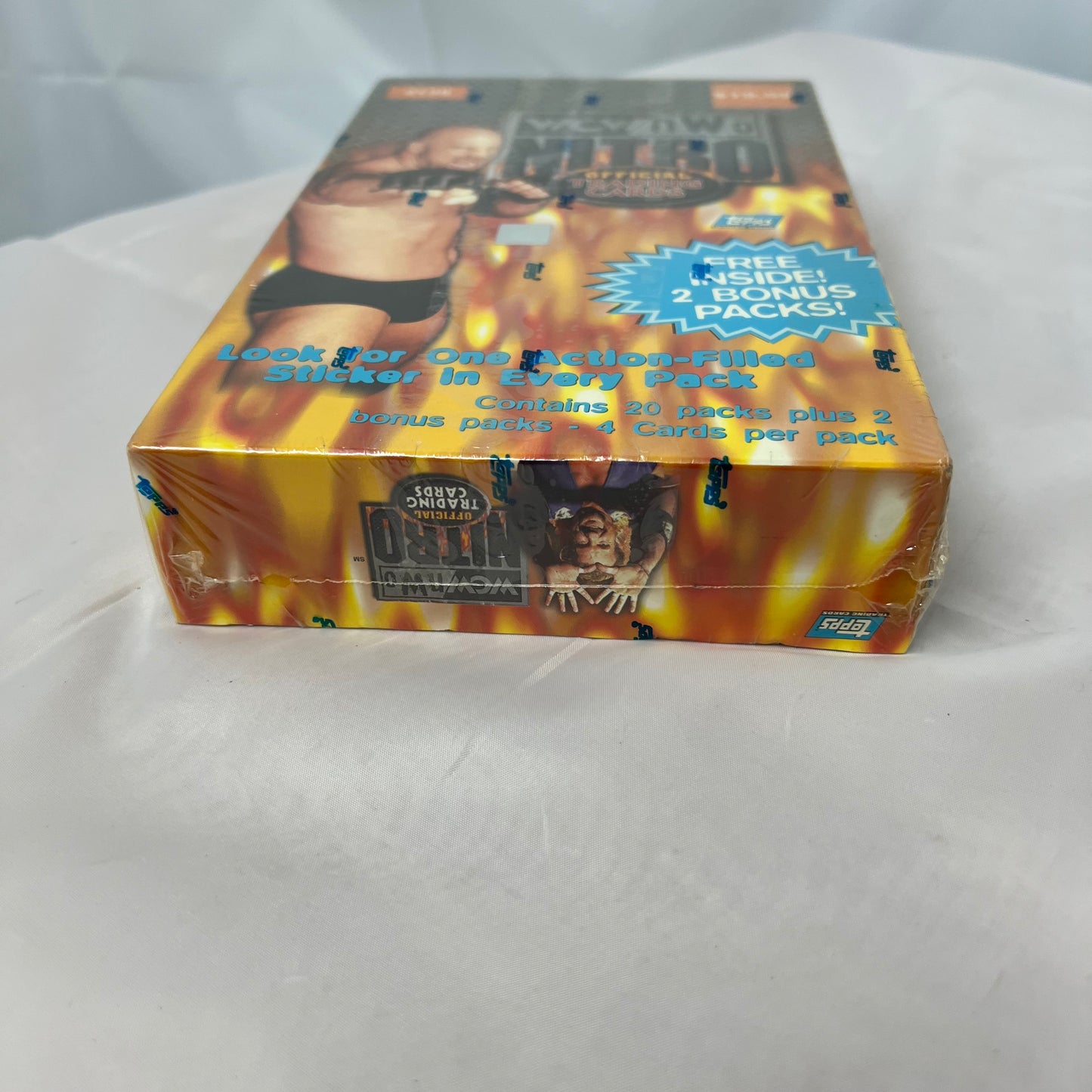 1999 WCW nWo Topps Wrestling Cards 11 Pack Sealed Blaster Box, nWo WWE