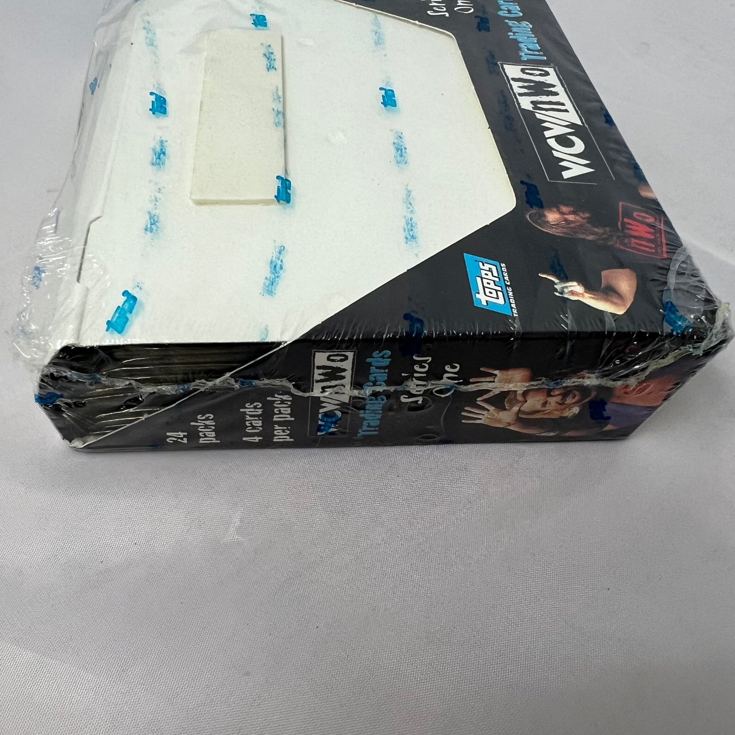 1998 WCW nWo Topps Wrestling Cards 24 Pack Sealed Mega Hobby Box WWE