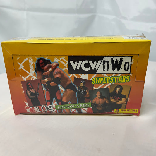 1998 Panini WCW/NWO Superstars Photocards Factory SEALED Box Rare Hogan 42 CARDS