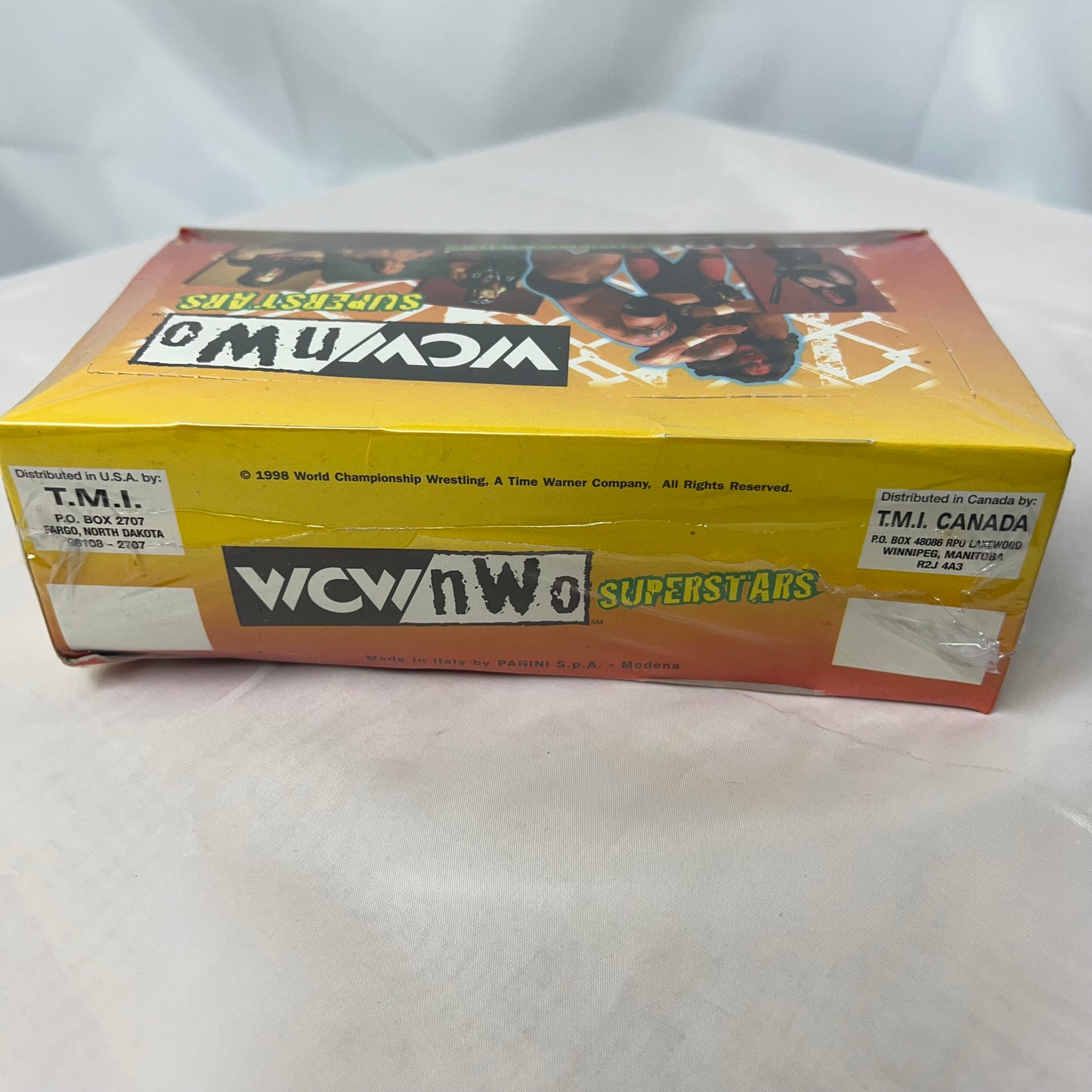 1998 Panini WCW/NWO Superstars Photocards Factory SEALED Box Rare Hogan
