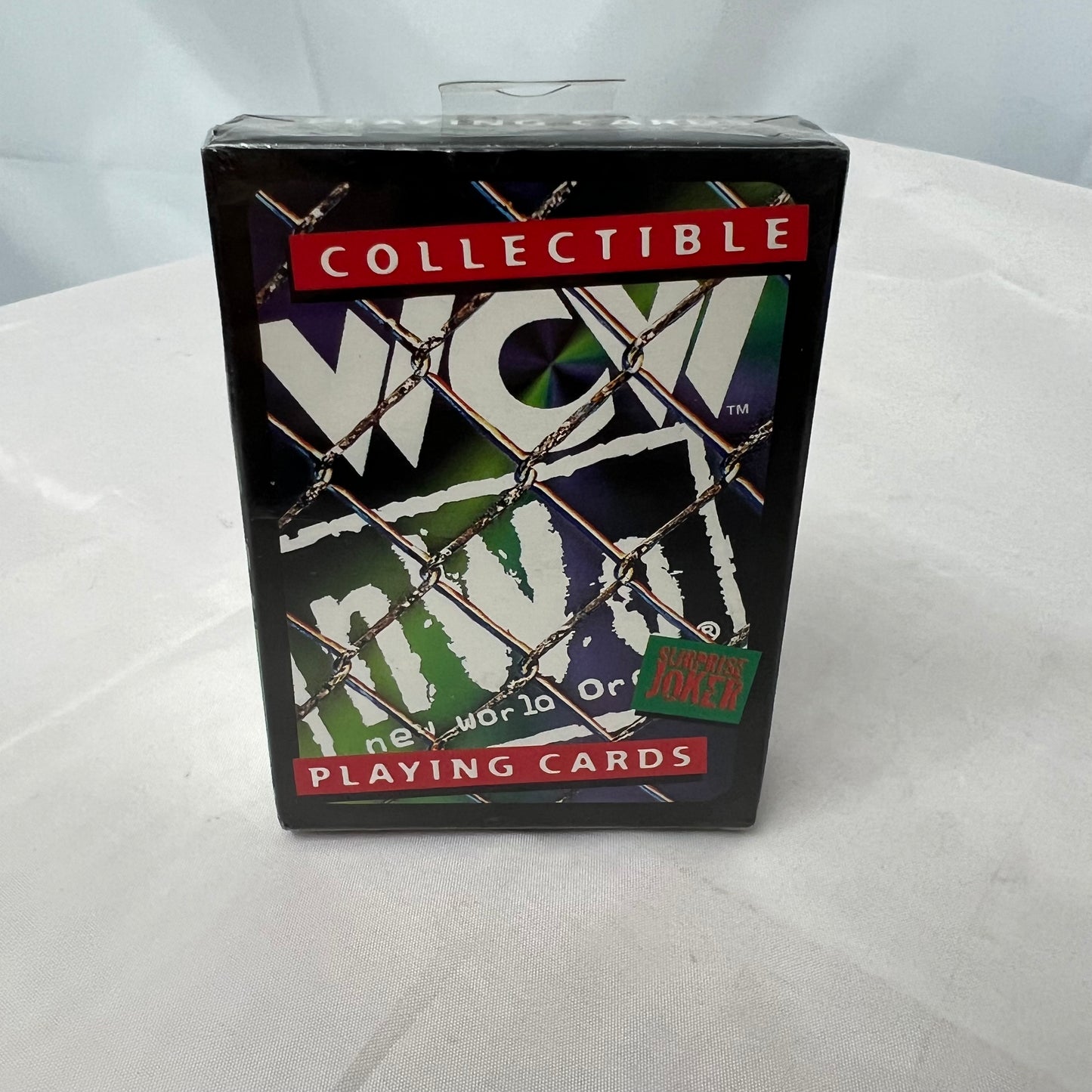 WCW NWO WWF WWE Sealed Collectible Playing Cards 1999 (RARE)