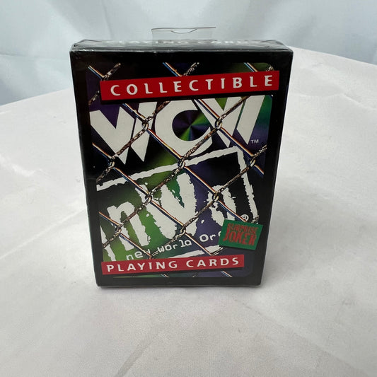 WCW NWO WWF WWE Sealed Collectible Playing Cards 1999 (RARE)