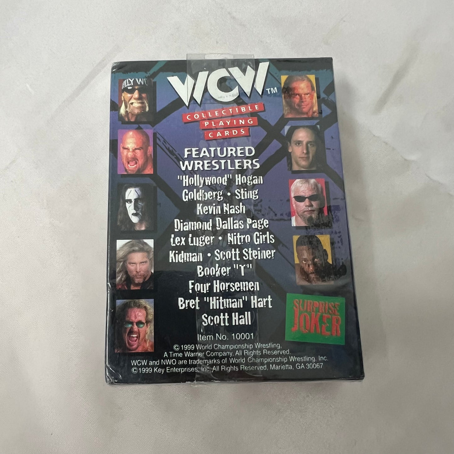 WCW NWO WWF WWE Sealed Collectible Playing Cards 1999 (RARE)