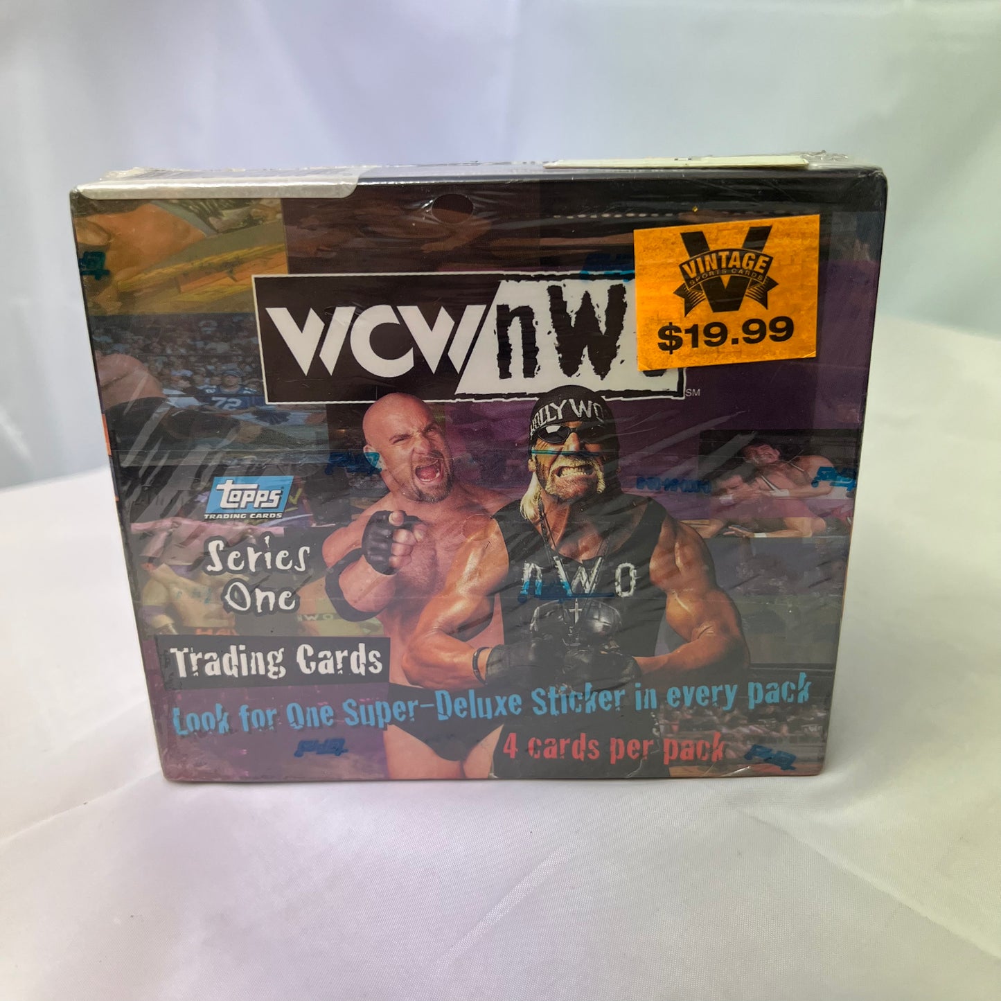 WCW NWO Topps Series 1 Trading Cards 24 Packs SEALED Box 1998 WWE