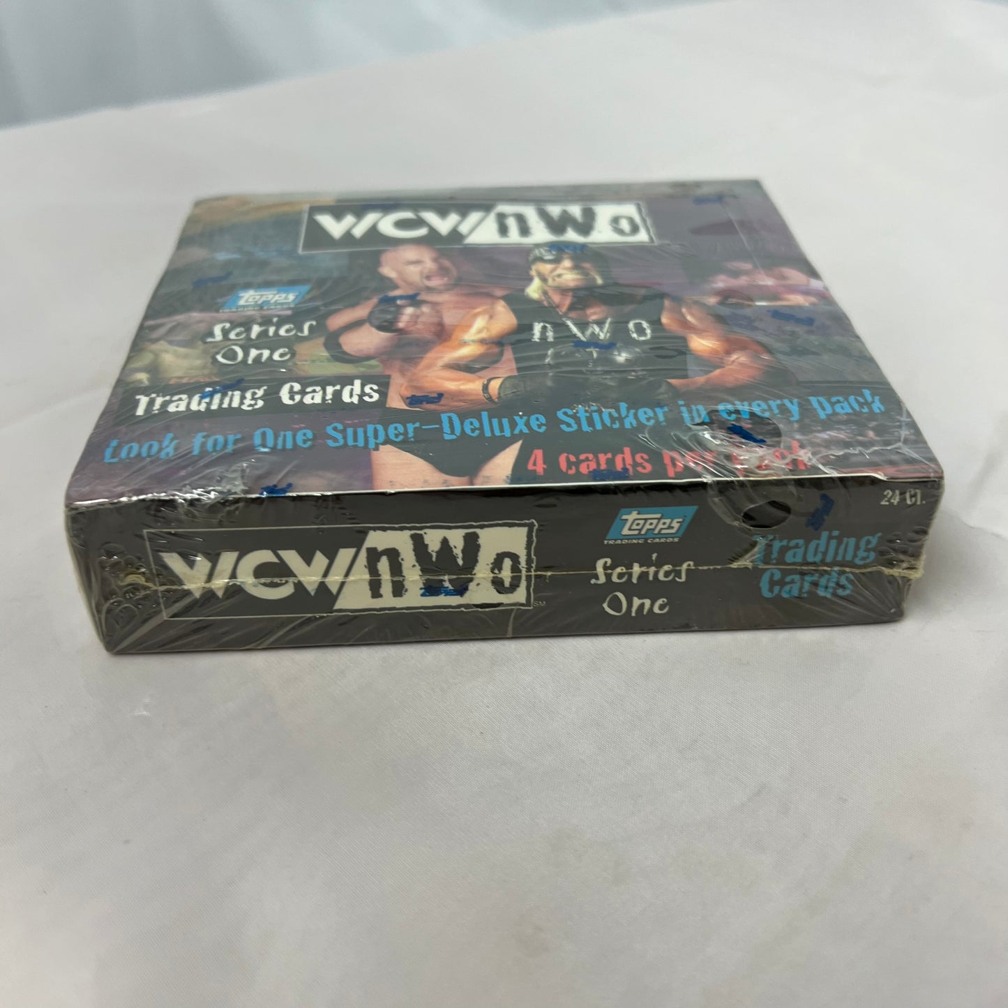 WCW NWO Topps Series 1 Trading Cards 24 Packs SEALED Box 1998 WWE