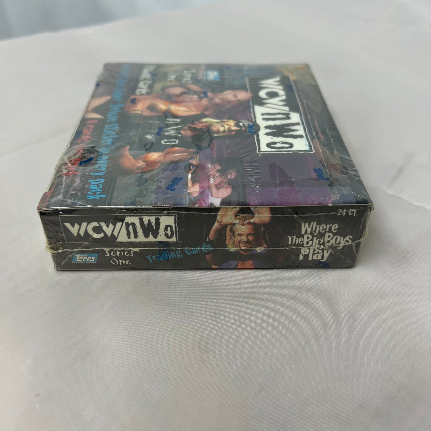 WCW NWO Topps Series 1 Trading Cards 24 Packs SEALED Box 1998 WWE