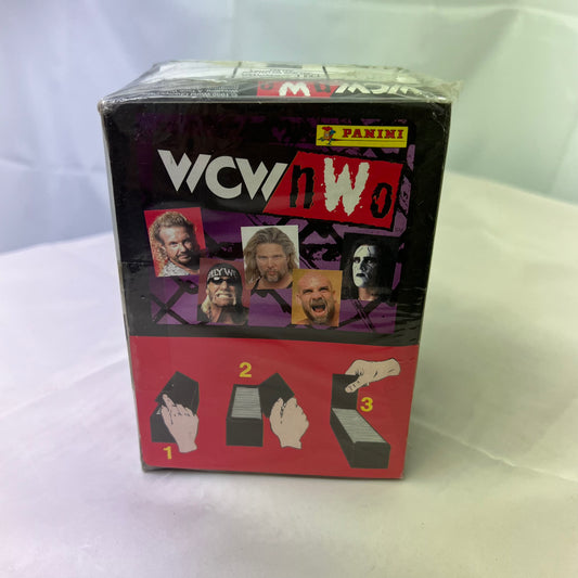 1999 Panini WCW/nWo Wrestling Stickers Factory Sealed (100 packs) – Hulk Hogan WWE 2