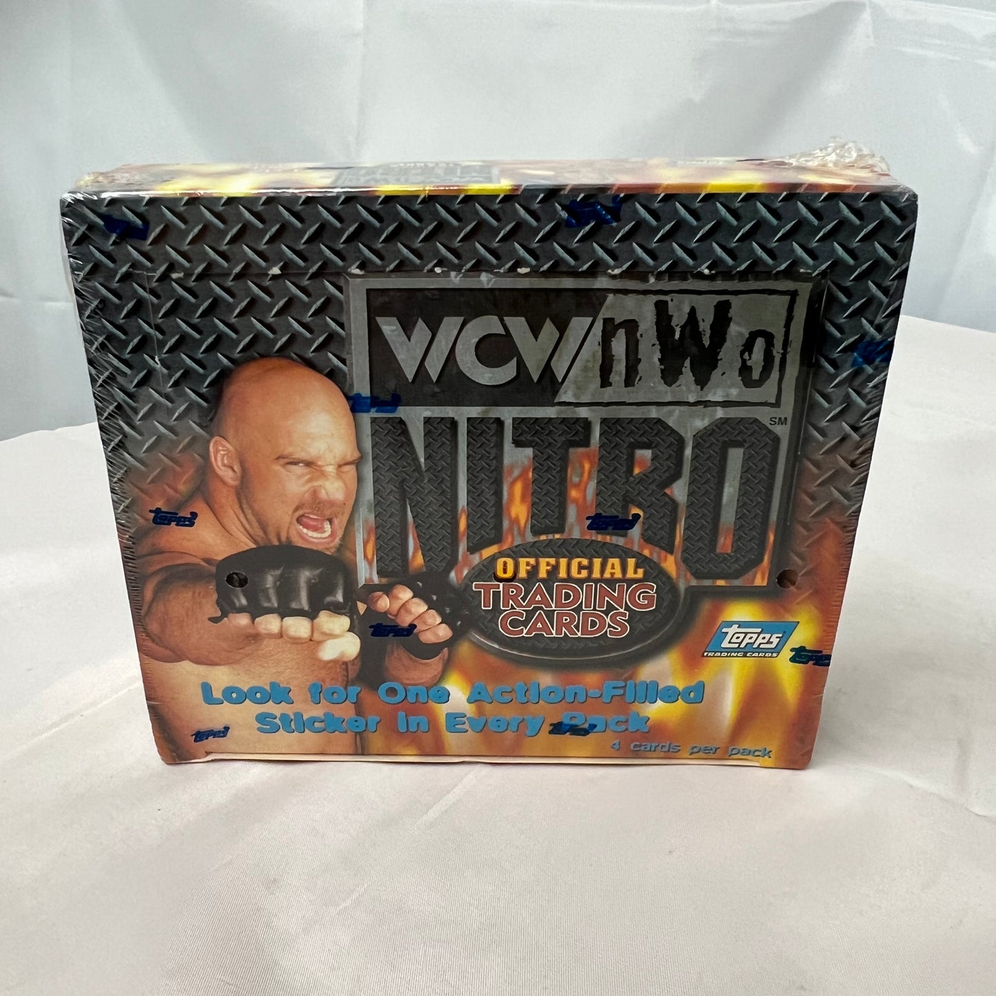 New 1999 Topps WCW NWO Nitro Official Trading Cards - Retail Box - Sealed