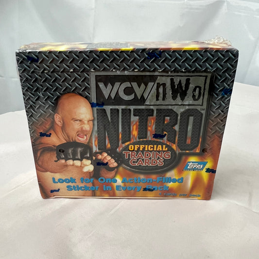 New 1999 Topps WCW NWO Nitro Official Trading Cards - Retail Box - Sealed