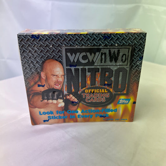 New 1999 Topps WCW NWO Nitro Official Trading Cards - Retail Box - Sealed 2