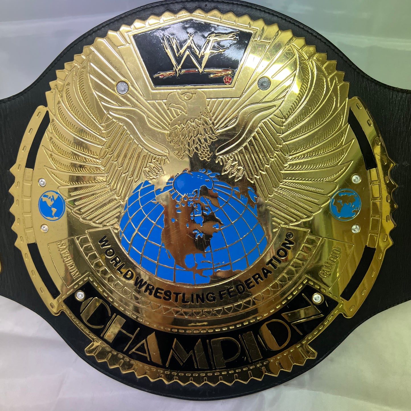 WWE WWF Deluxe Winged Eagle Championship Authentic Replica Belt